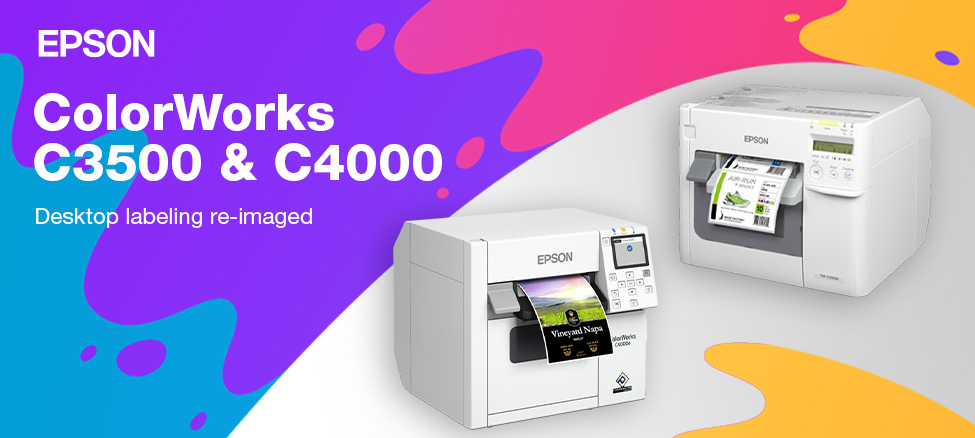 Epson ColorWorks C3500 and C4000 label printers