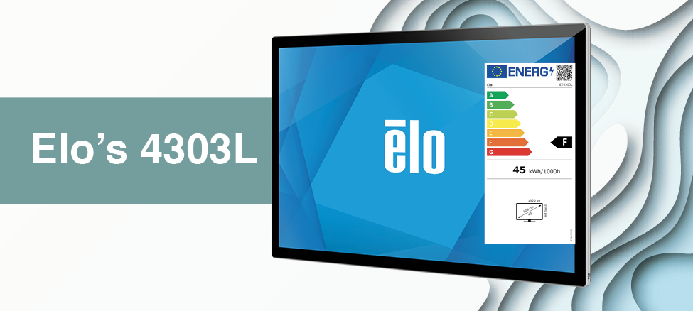 Elo’s 4303L Interactive Signage Display