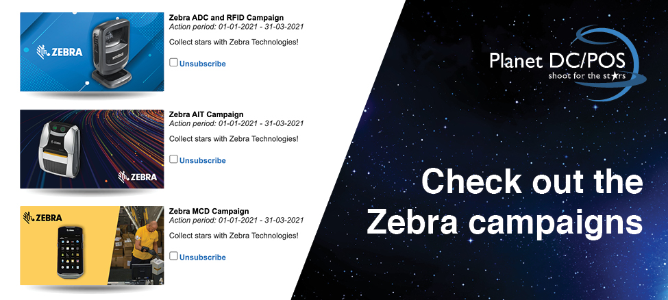 Collect stars with Zebra Article campaigns
