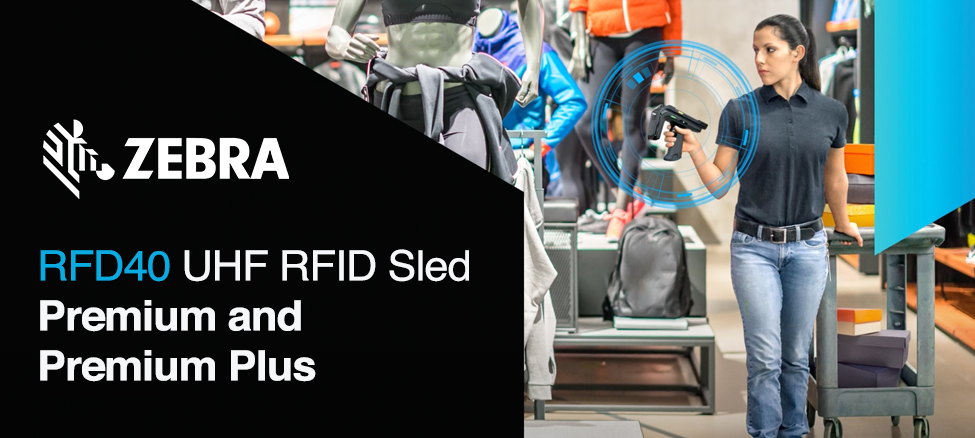 NEW Zebra RFD40 UHF RFID Sleds 