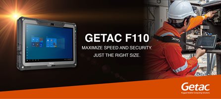 Getac: Next generation of fully rugged F110 tablet