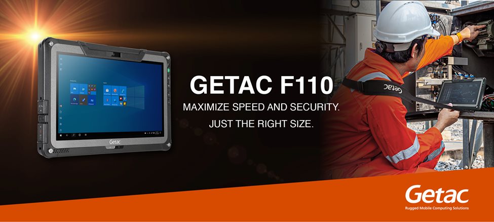 Getac: Next generation of fully rugged F110 tablet